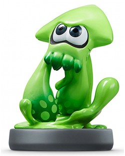 Figura Nintendo amiibo - Green Squid [Splatoon]